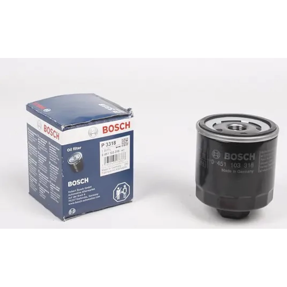 BOSCH Фильтр масляный Bosch F0451103318 P3318  Volkswagen,Seat, SKODA