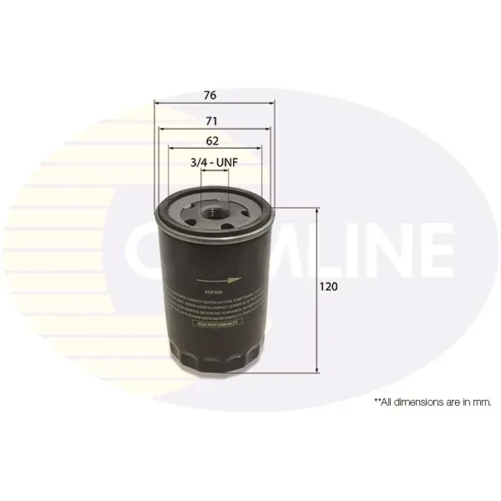 Comline фільтр масляний EOF036