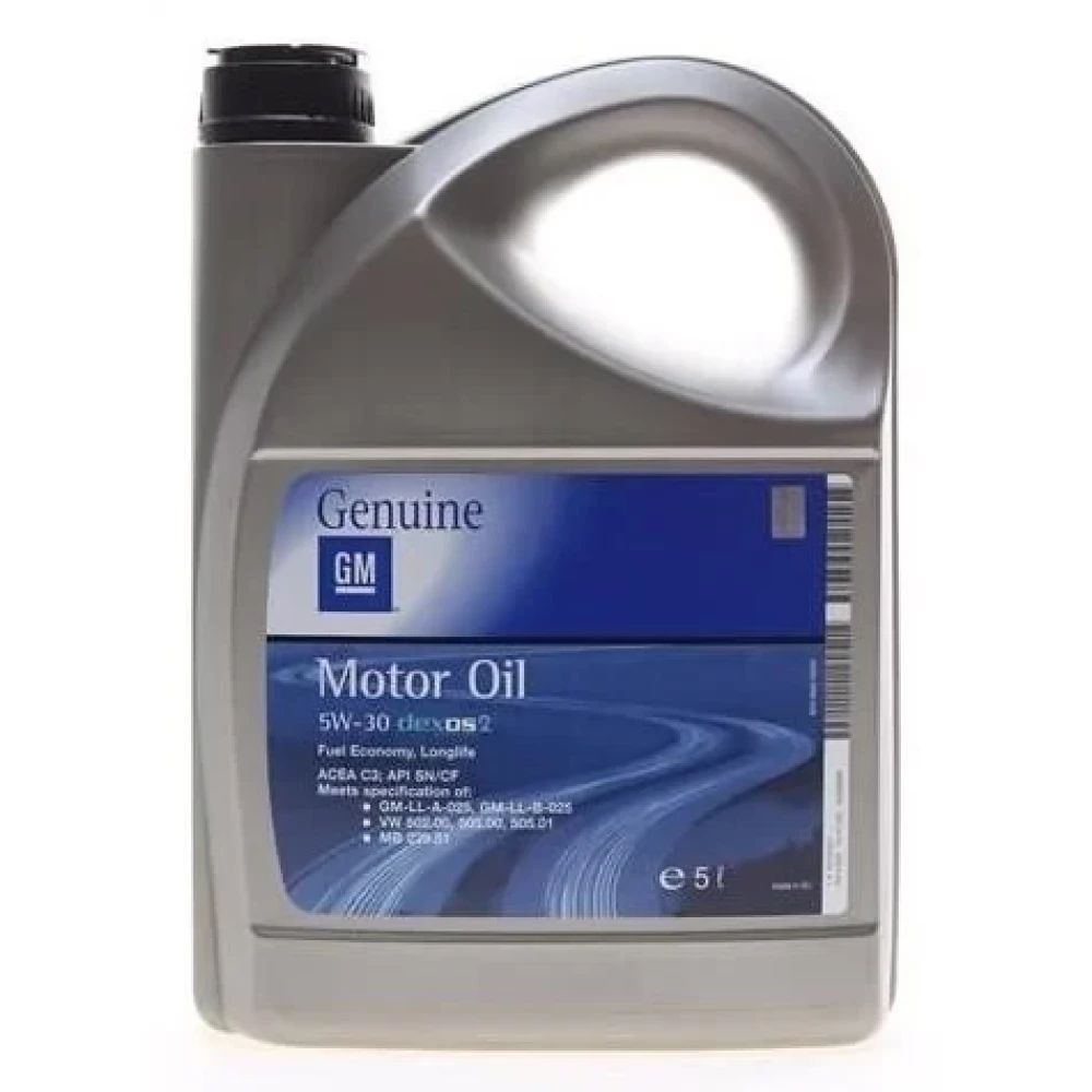 GM Dexos 2 Longlife 5W-30 5 Liter
