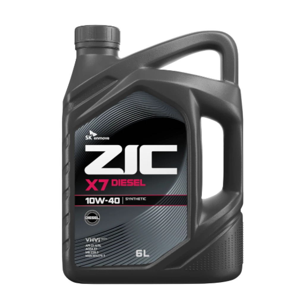 Масло ZIC X7 LS 10W40 6л