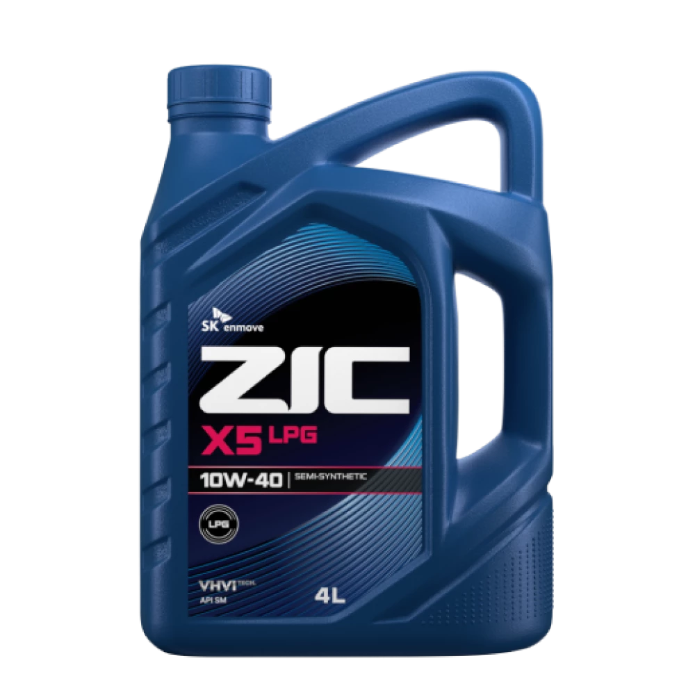 ZIC X5 LPG 10W40 4л моторное масло