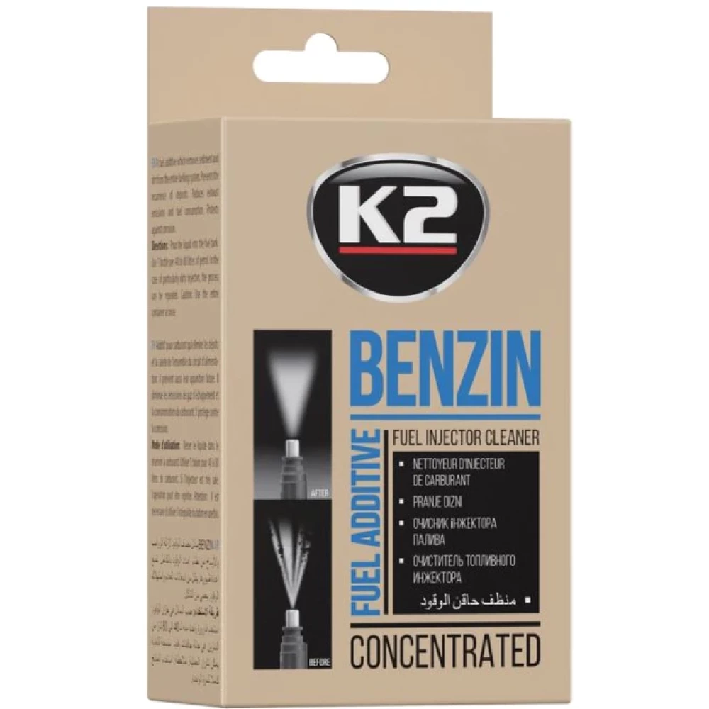 K2 TURBO BENZINE 50мл Очищувач інжекторів для бензинових двигунів